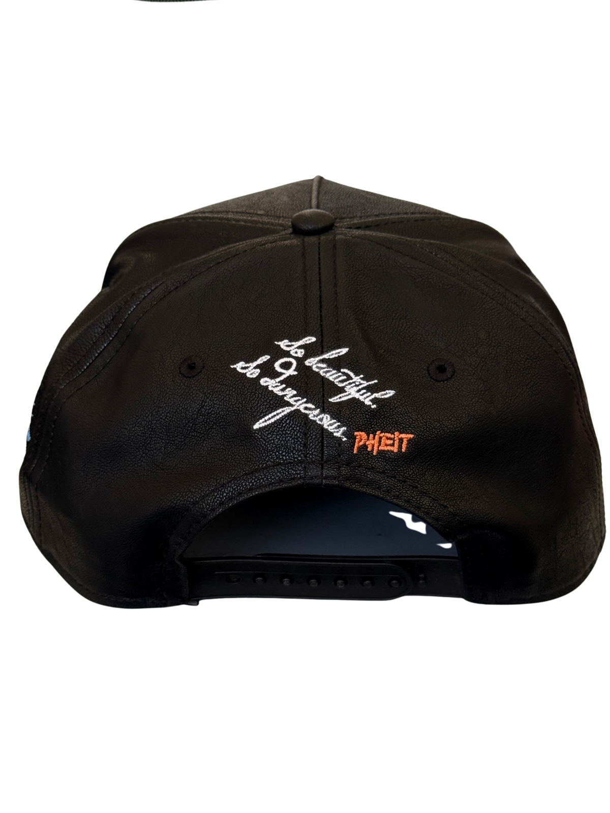 SBSD Florida vegan hide quarter cap sample