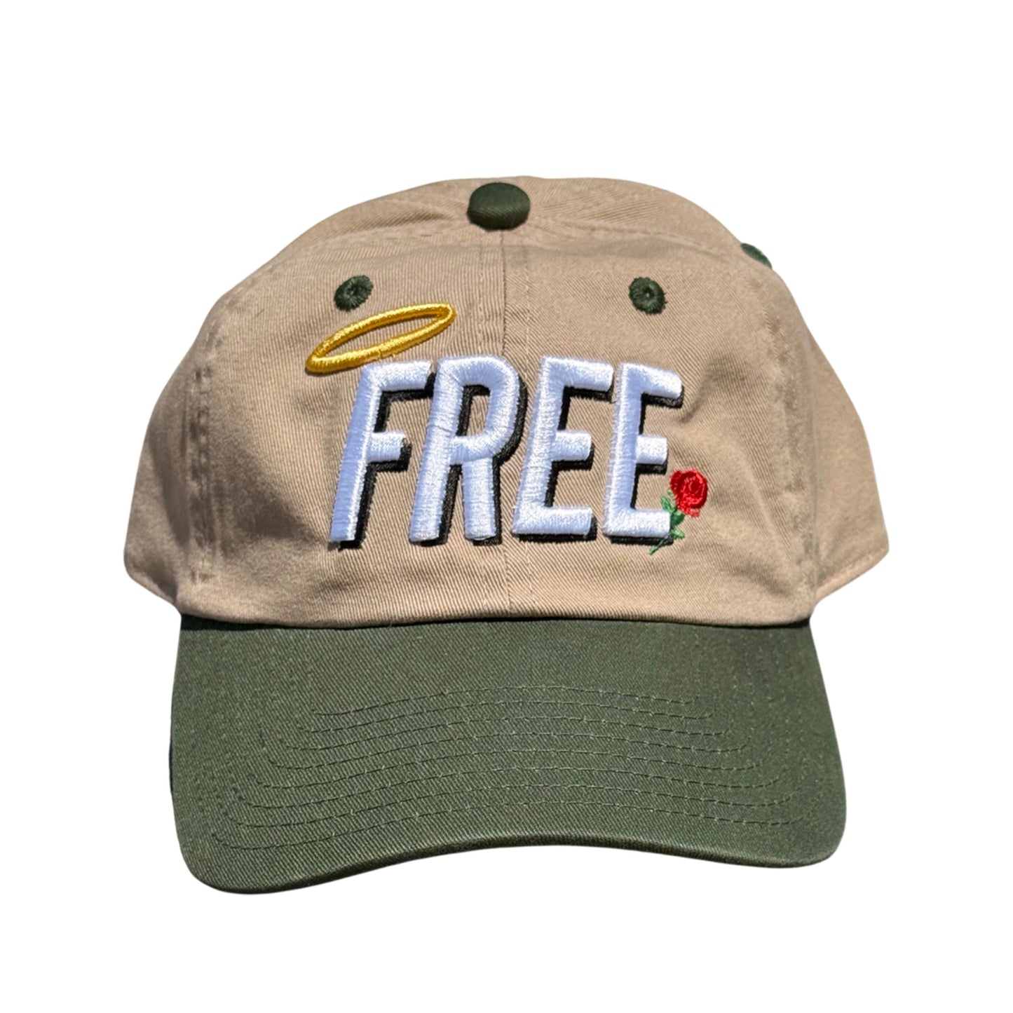 SBSD So "FREE" dad cap (2 tone)