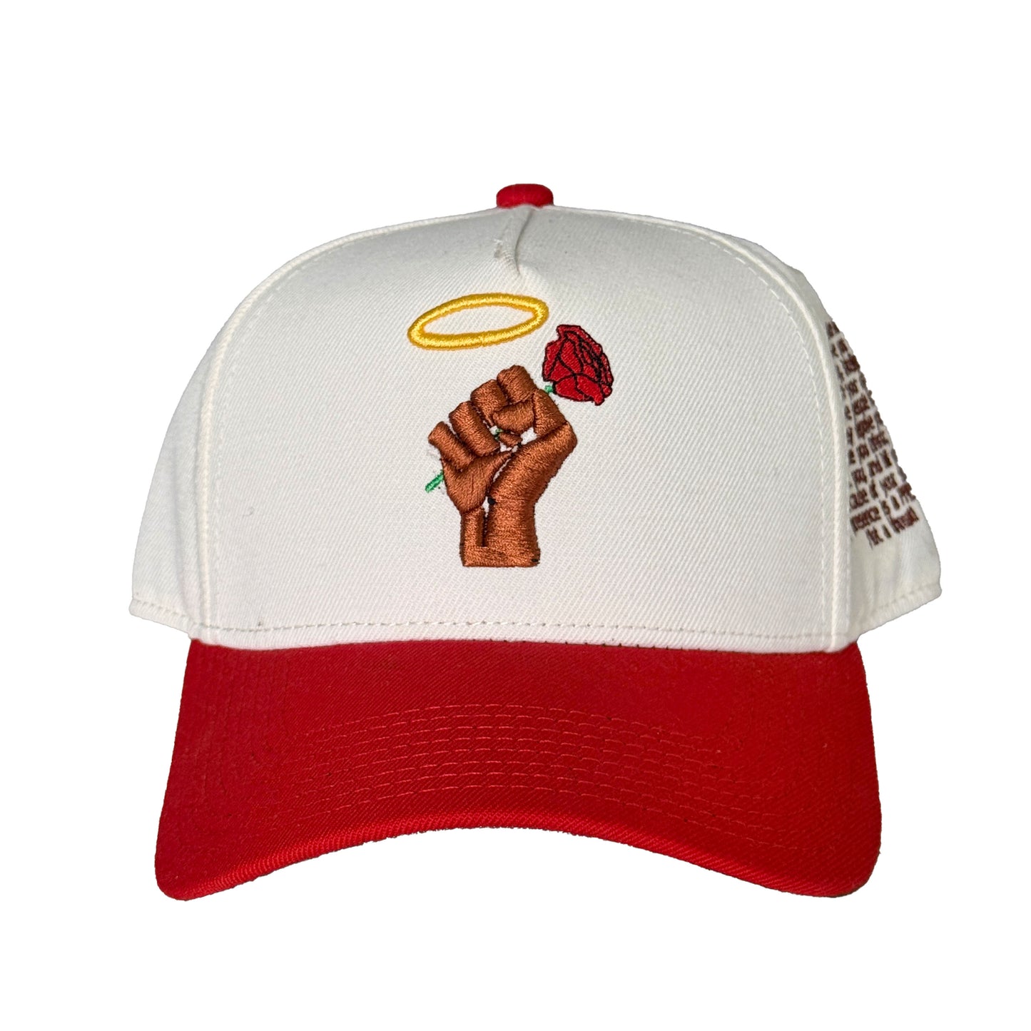 So Beautiful. So Black. Fist Hat. (cream)