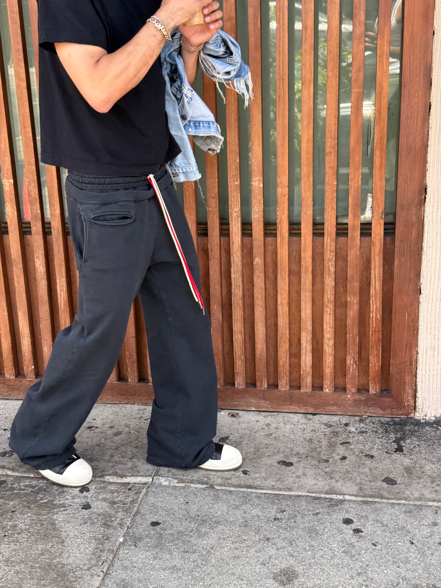 Los Angles Double Waist Sweatpants (coal)