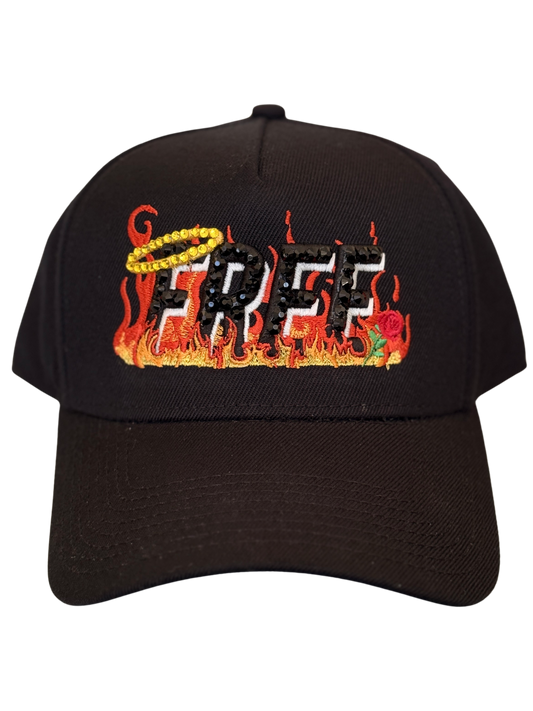 SBSD FREE cap flames (bling sample)