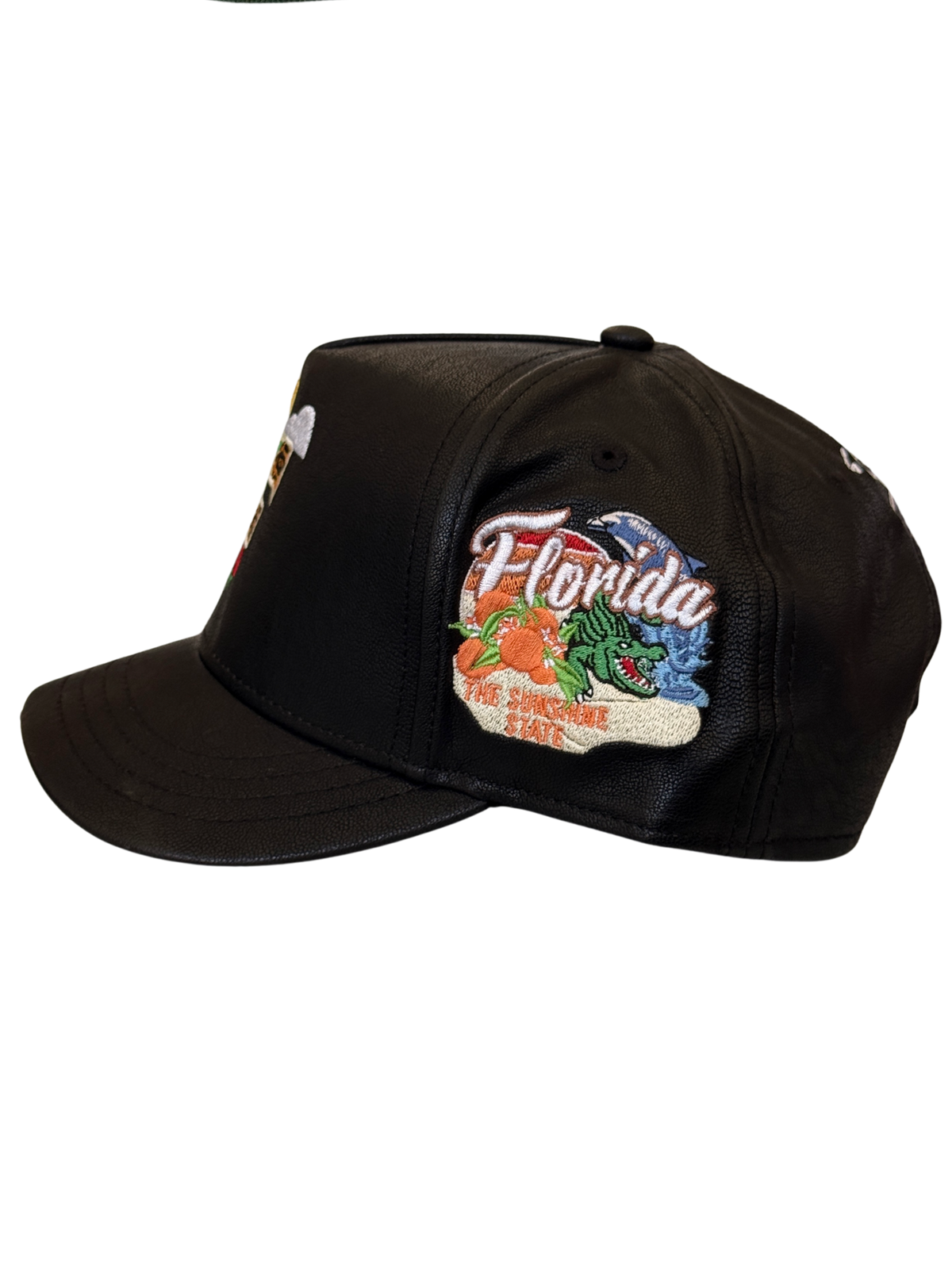 SBSD Florida vegan hide quarter cap sample