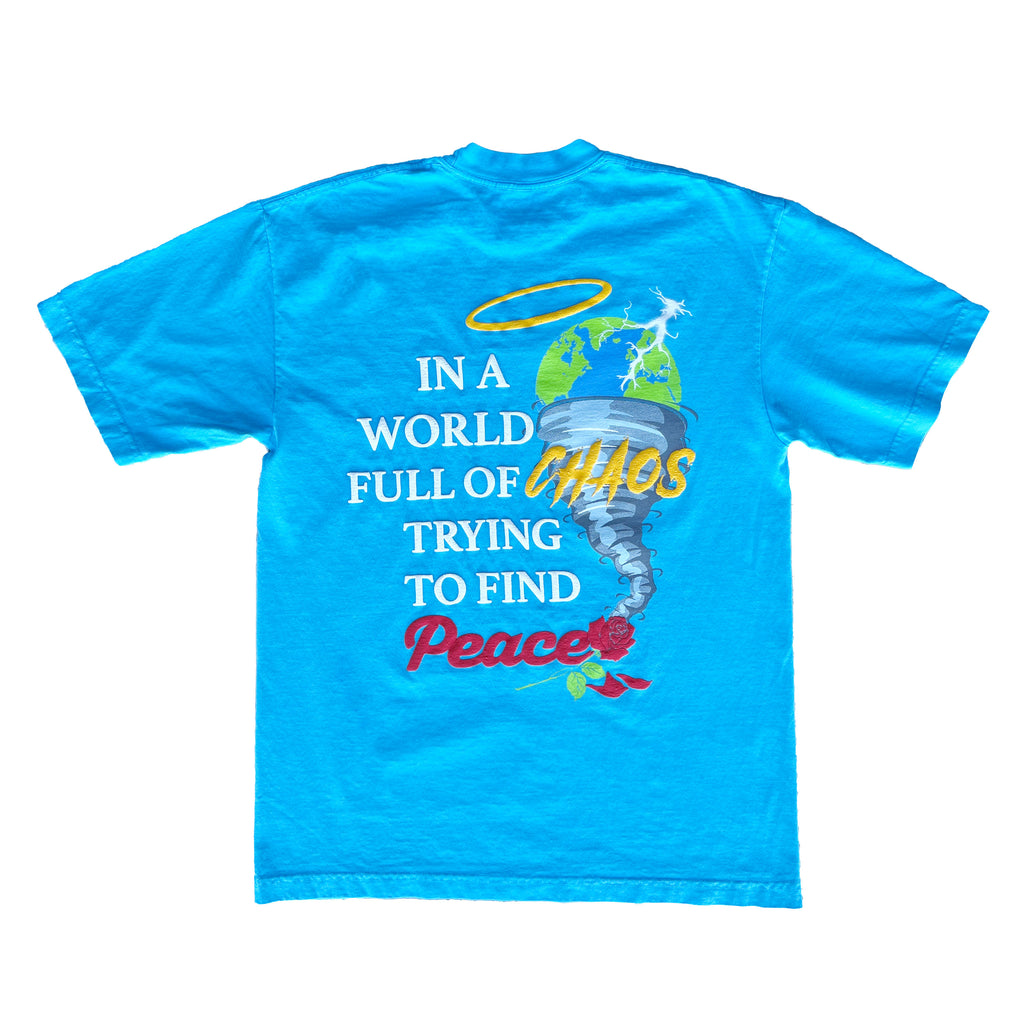 The Peace Tee (blue)