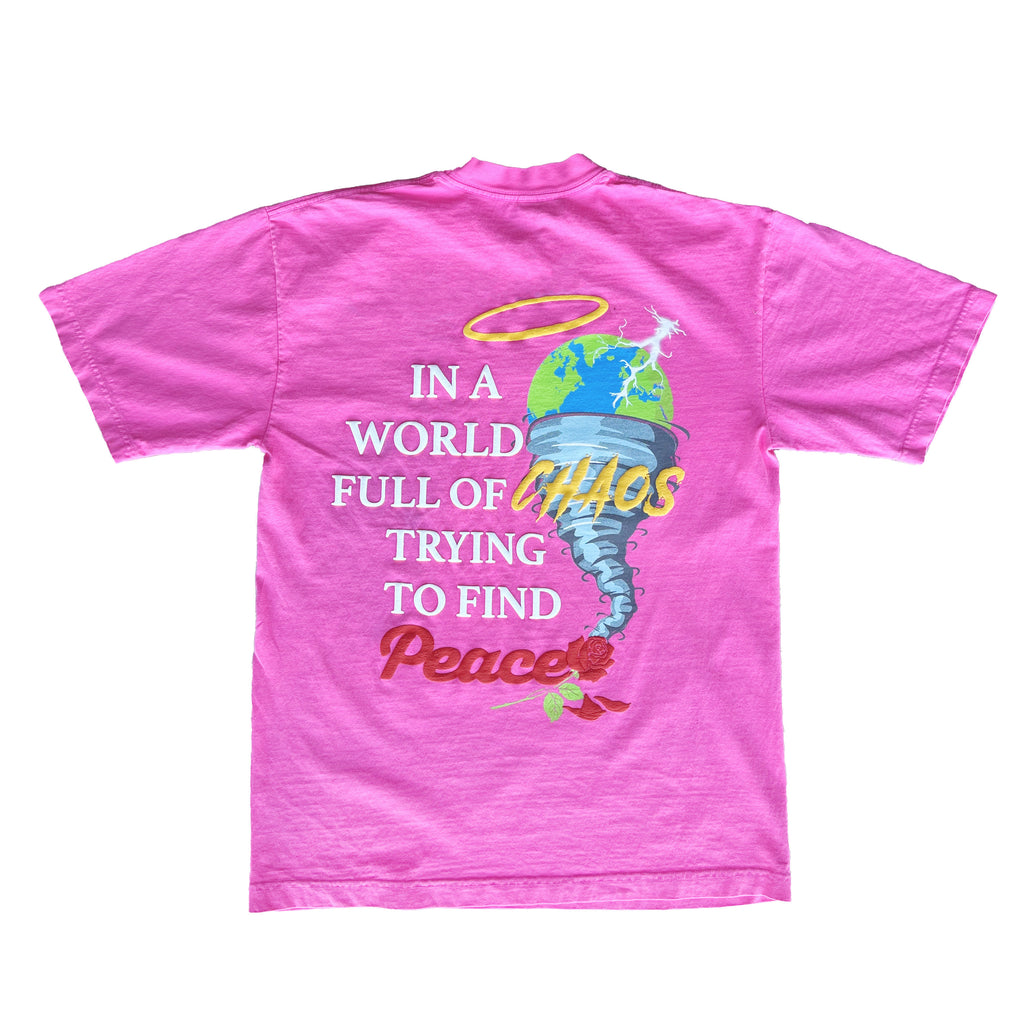 The Peace Tee (pink)